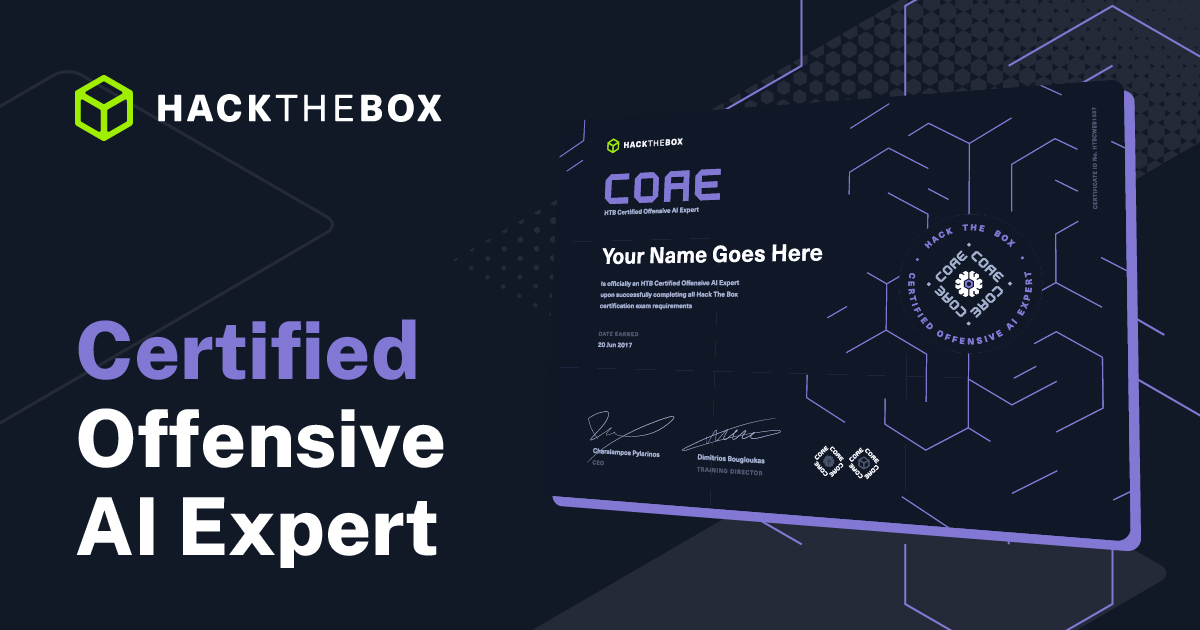 HackTheBox's COAE Certification